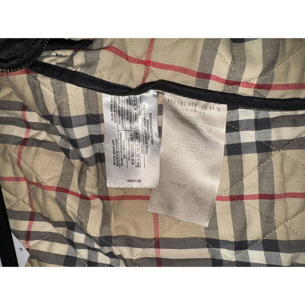Burberry Quilted Jacket in Black - Good Condition - Picture 5 of 7